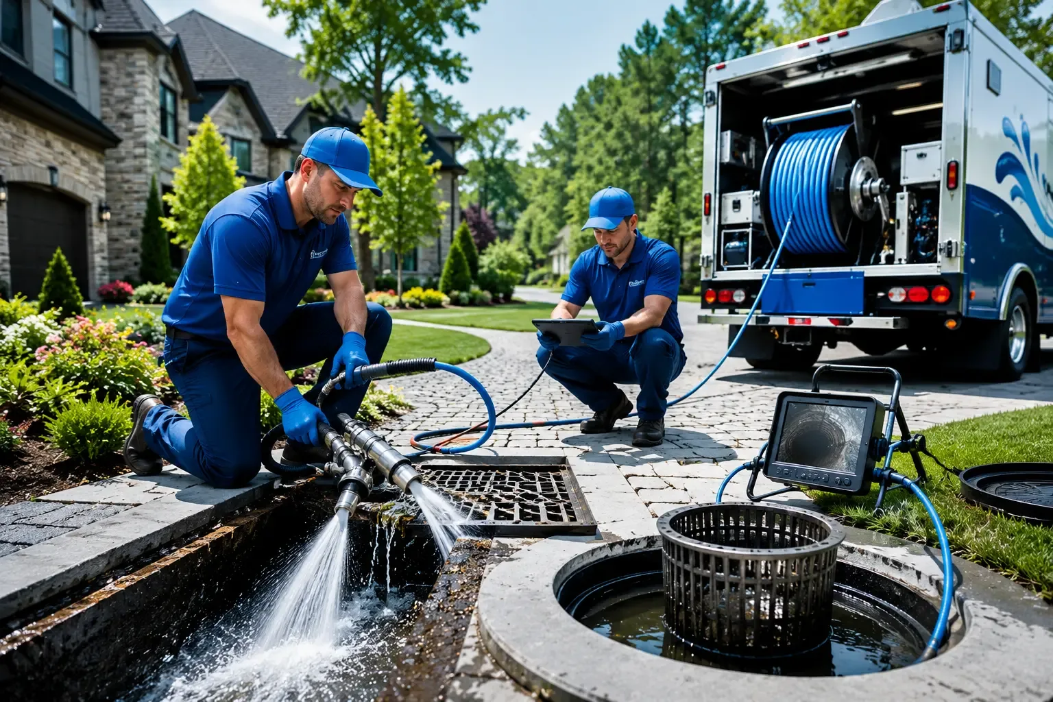 Local outdoor drain cleaning professionals in Ochelata, OK